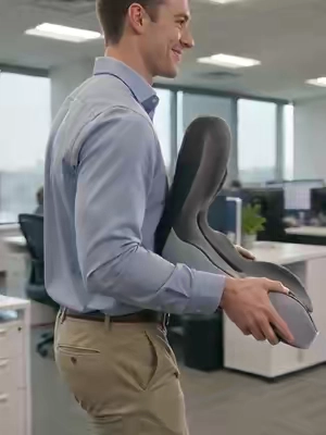 Comfortable to sit on and protects your back I recommend this cushion#tiktok#videowave#cushion#comfortable#fpy