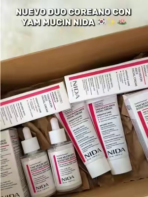 NIDA Yam Mucin ABCE Boosting Bundle #koreanskincare #kbeauty #glowingskin #tiktokshopbacktoschool #tiktokshopcreatorpicks @NIDA OFFICIAL 