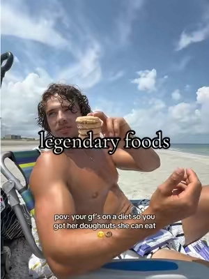 they have 10 g of protein  #legendaryfoods #doughnut #doughnuts #snacks #couples 