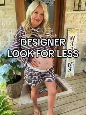 OBSESSED!!! You don’t have to spend $180 for a 2 piece set!!! #2pieceset #stripedset #fallaesthetic #cuteoutfits #comfystyle 