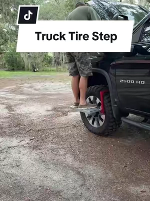 This truck tire step is a good addition to a mechanics tools and very helpful to work on engines with #mechanic #mechanictools #tools #enginework #tiktokshopcreatorpicks 
