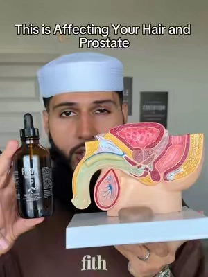 Please be mature - this is informational. Most people don’t know this about the relationship between the hair and prostate.