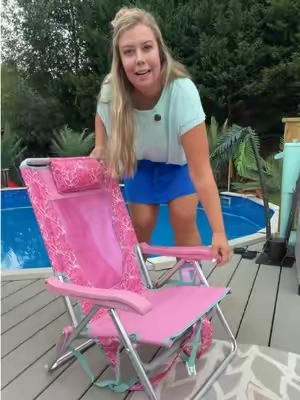 Replying to @Livingthebreezylife new color in the most comfy and functional backpack beach chair from @GCI Outdoor #gcibackpackbeachchair #backpackbeachchair #beachchair #beachessentials #gcibeachchair 