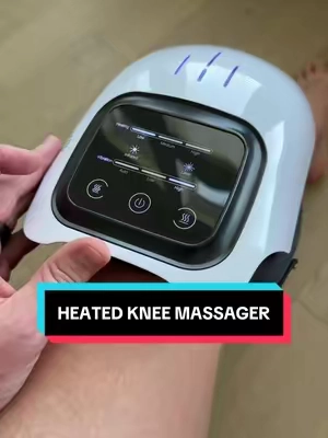 I’ve seen just about every massager under the sun but they finally made one for knees 🦵🙌 #kneemassager #kneepain #kneesurgery #massagetherapy #redlighttherapy 