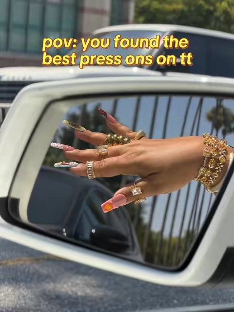 my favorite things to source on TT right now are QUALITY press ons ! The ones you can wear over and over and over again and give full acrylic set !! #pressonnails #pressons #qualitynails #fullset 