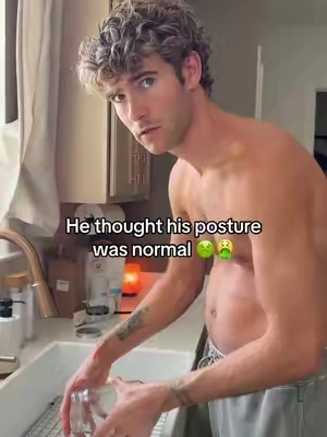 This is gonna change his life 🙌 #posture #backpain #Fitness 