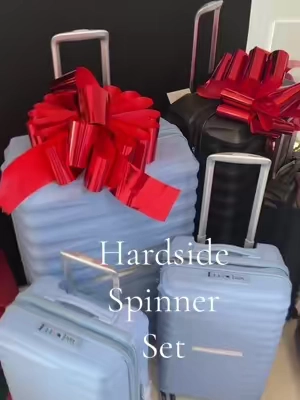 …..travel smarter with this lightweight @Samsonite US 2-piece luggage set featuring durable hardside protection and smooth 360° spinner wheels for every trip. #samsonite #luggage #travelessentials 