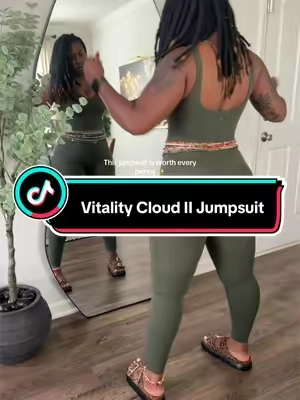 I get why this jumpsuit costs more now. 👏🏾 The stretch is unreal, it’s buttery soft, and it hugs every curve without feeling tight. I’m 5’5”, 185 lbs wearing a medium, and the fit speaks for itself. If you’ve been debating it because of the price, think of it as investing in quality you’ll actually reach for over and over again. Trust me… this one is worth it. 🤍✨ #tiktokshopcreatorpicks #falldealsforyou #stretchy #jumpsuits #vitality 