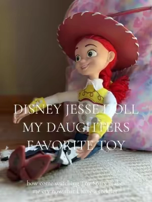 I literally tear up watching Toy Story now that I can see the magic in real life 🥲 #toystory #toystorydoll #disneytoystory #toddlermusthave 