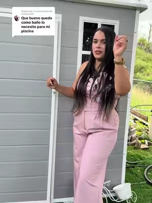 Respuesta a @melicapote si eres dueño de casa si tienes piscina si simplemente siempre habías pensado en la idea de hacer un pequeño baño fuera de tu casa. Tienes que ver este video porque tú también al igual que nosotros, pues de una casita de patio regular construir un baño de exterior. #tiktokshopcreatorpicks #tiktokshopblackfridaysale #tiktokshopbacktoschool #casitadepatio 