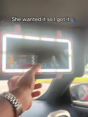 You’re welcome #carvanitymirror #ledmirror #vanitymirror 