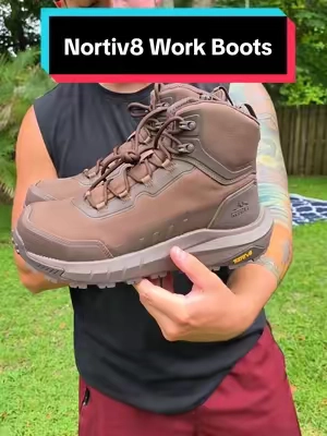 Replying to @meer369ocean Whether you're working, hiking, walking in snow or just daily use these are awesome! 🤯 #Nortiv8workboots  #waterproofboots  #compositetoeboots  #nonslipboots 