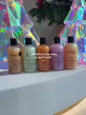 Sold by QVC and they don’t often restock! Get it for yourself or break the set up for multiple gifts! 🎁 #giftset #philosophyshowergel #stockingstufferideas #giftsforher #christmasgiftidea @QVC, Inc 