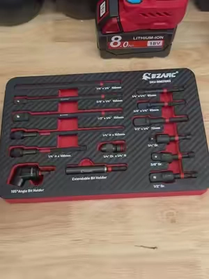One kit turns your drill or impact driver into a much more versatile tool. This 14-piece set includes 1/4-inch, 3/8-inch, and 1/2-inch socket adapters, magnetic extensions, a swivel adapter, and a right-angle attachment for reaching tight spaces. #SocketAdapterSet #ImpactDriverTools #DrillAttachments #TikTokShopCreatorPicks #tiktokshopbacktoschool 