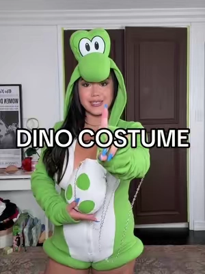 Your friendly Dino #yoshi #halloweencostume 