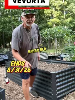【SummerFinds】VEVOR Metal Raised Garden Bed, Outdoor Galvalume Planter Garden Box, Open Bottom Design, Large Planter Raised Bed for Growing Vegetables, Flowers, Herbs, and Succulents, Gray #tiktokshopbacktoschool #homemakeover #raisedbedgarden #gardening #raisedbed 