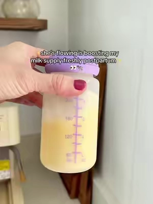 The first 12 weeks is the most imoortant to set yourself up with a good supply! This is from passive milk collection while breastfeeding 