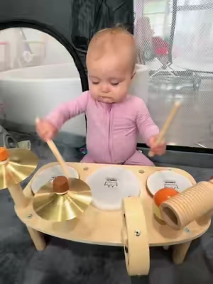 The best drum set for kids! Dakota loves this drum set! #toddlertoys #kidsdrumset #musicaltoy #tiktokshopsummersale #tiktokshopbacktoschool 
