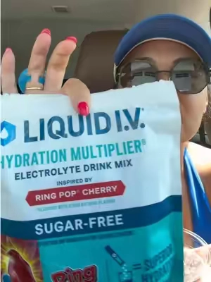 your new fav sugar free flavor🤤❤️ @Liquid I.V.  #liquidiv #sugarfree #electrolytes #hydrate #hydration 