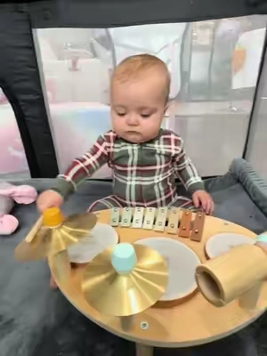 The best drum set for your baby or toddler! #babytoys #toddlertoys #kidsdrumset #tiktokshopsummersale #tiktokshopbacktoschool 