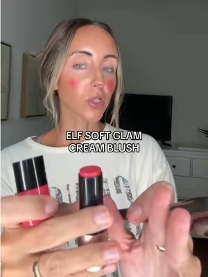 brighter the blush = brighter the complexion ❤️🩷  #elfcosmetics #eyeslipsface #softglam #creamblush #makeuphacks 
