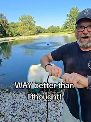 if you got a pond and you are in need of a fountain this one is definitely worth checking out! @Poficot  #pond #fountain #pool #lakelife #summerfinds 