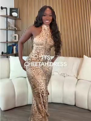 Replying to @VICKY🤍 leopard sexy fitted dress 😍😍😍 5’7 | 175lbs | Size M #leoparddress #bodycondress 