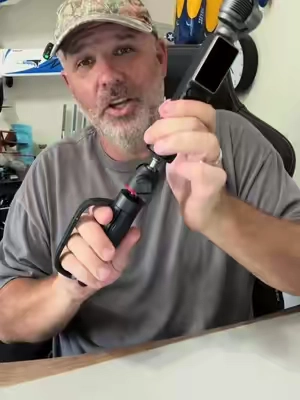 This phone holder is HANDY! #TechGadgets #phoneholder #selfiestick 