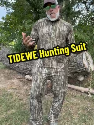 Perfect Hunting Suit for Early Deer Season! TIDEWE Men’s Lightweight Hunting Realtree Legacy Suit #bowhunting, #tidewe, #huntinggear, #camo, #TikTokshopbacktoschool 