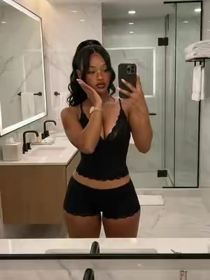 #loungewear #twopieceset #camisole #boyshorts #OOTD 