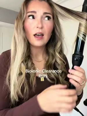 Bioionic curling iron #longhair #hairstyle 