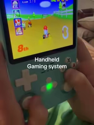 Was skeptical but SO impressed with all the games on this retro handheld gaming system #retrovideogames #handheldvideogames 