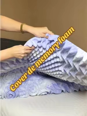 Cover de memory foam para que dormir sea una experiencia de hotel de lujo #tiktokshopcreatorpicks #tiktoksummersale #blackfriday #memoryfoam #dormirbien 