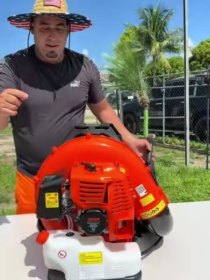 🍂💨 ¡Olvídate de barrer durante horas! El soplador de mochila VEVOR 79CC 2-Stroke Gas Backpack Blower ofrece un potente motor de 79cc, velocidad de hasta 184 MPH y un gran tanque de 3L para trabajar por más tiempo sin interrupciones. Ideal para limpiar hojas, césped, arena y otros residuos en jardines, patios y entradas. ¡Potencia profesional para que tu trabajo sea más rápido y sencillo! 💪🌿🚜 #TikTokShopBackToSchool  #[Summerfinds) VEVOR 79cc 2-Stro#VEVOR #LeafBlower #BackpackBlower  