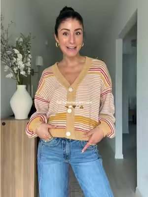 @Imily Bela this sweater🤩 size small, 5’7”, 125 #fallfashion #cardigans #sweaterseason #sweaterweather 