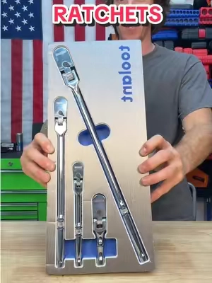LIFETIME WARRANTY on this super nice set of ratchets from @toolant #tools #ratchet #mechanic 