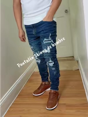 Pantalón skinny de hombre #pantalonskiny #skinnyjeans #tiktokshopsummersale #blackfriday 