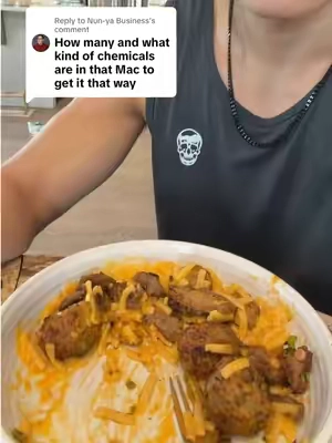 Replying to @Nun-ya Business ingredients of Protein Mac & Cheese by @Legendary Foods 
