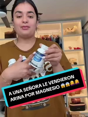 Una señora le vendieron Arina por magnesio 😱😱TENGAN CUIDADO 🤦‍♀️ #jennyclaros #hondureñosenusa🇭🇳🇺🇸 #parati 