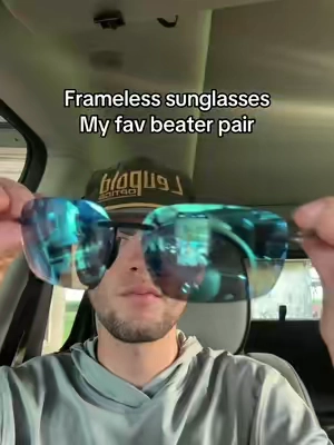 Won’t leave the house without them  #framelessglass #sunglasses #summertime #bluecollar #sale 