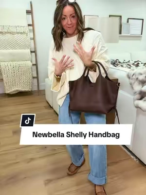 Hands DOWN my favorite handbag ♥️ Most loved, most asked about! #handbag #shoulderbag #purse #classy #oldmoneyaesthetic @Newbella.Fashion 