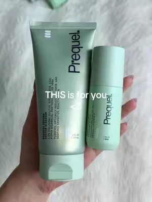 finally back in stock 🫶🏼🫶🏼 it works SO well 🥹🙏 prequel redness reform duo redness prone sensitive skin tiktok shop #tiktokshopcreatorpicks #TikTokshopbacktoschool #BackToSchool #rosacea #prequel prequel best cleanser serum duo optically reduce redness soothe reactive skin skincare over 35 mature skin glass skin buy with coupon maehni 