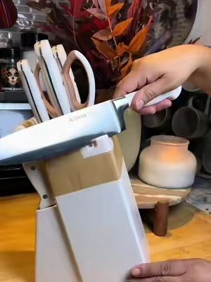 Astercook Kitchen Knife Set #kitchenknife #kitchendecor #knives #knifeset #tiktokshopcreatorpicks 