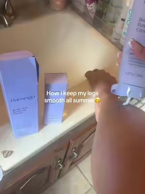 Better than shaving Tbh🤭 #fyp #tiktokshop #bodycare #hygienetok #shaving  
