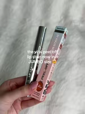 these are the BEST lip liners ever 🤍 sacheu jumbo lip liner stay-n long lasting lip stain tiktok shop #tiktokshopcreatorpicks #TikTokshopbacktoschool #BackToSchool #lipstain #sacheubeauty sacheu best peel off lip liner stain hyaluronic acid vitamin e all day
