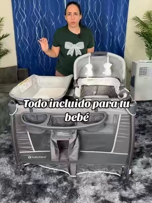 Todo incluido para tu bebé, cinco en uno de Bany Trend. #parabebes #maternity #maternidad #babytrend #parabebe 