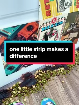 😮 I never noticed how much space was under my door until I tried this #HomeDiscovery #DoorGapFix #HouseholdIdeas #backtoschool #fallpick