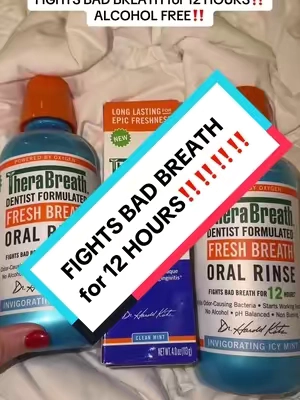 TheraBreath Mouthwash and Toothpaste Bundle | Icy Mint, Whitening Oil, Gum Care #tiktokshopcreatorpicks #alcoholfree #mouthwash #badbreathtreatment #oralhygiene @TheraBreath 