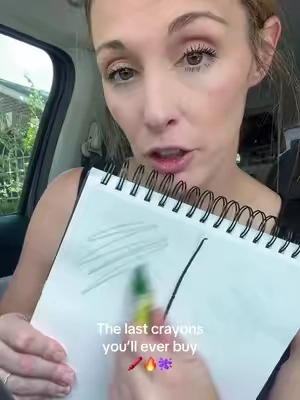 Rocket silky crayons work dry or with water for two completely different artistic techniques, dry in 90 seconds with zero smudges, and come with a 120 page coloring book to keep creativity going for months. Non toxic, easy water cleanup, fun rocket shaped caps, and twistable child friendly design that actually holds up. The crayon upgrade that ends the cycle of buying and replacing. 🚀🎨 #TikTokshopbacktoschool #silkycrayons #kidsartsupplies #coloringforkids #toddleractivity