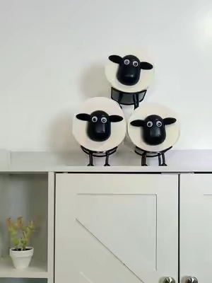 Respuesta a @MelissaAlmazan #bathdecor #paperholder #homedecor #ovejitasdecorativas 